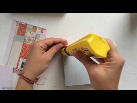 Кусочек жизни Финал - Как сделать мини-альбом, переплёт и сборка