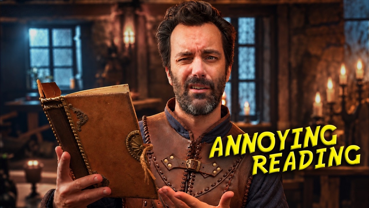Reading in games SUCKS