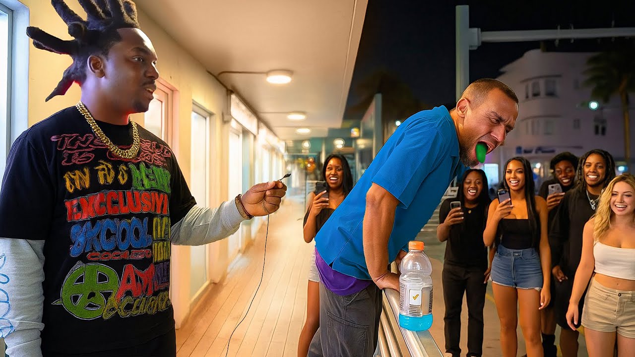 Paying Strangers in Miami to Eat World's Hottest Chip! | Spring Break 