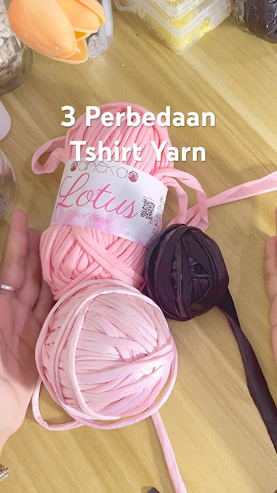 3 perbedaan tshirt yarn dari anekabenang✨