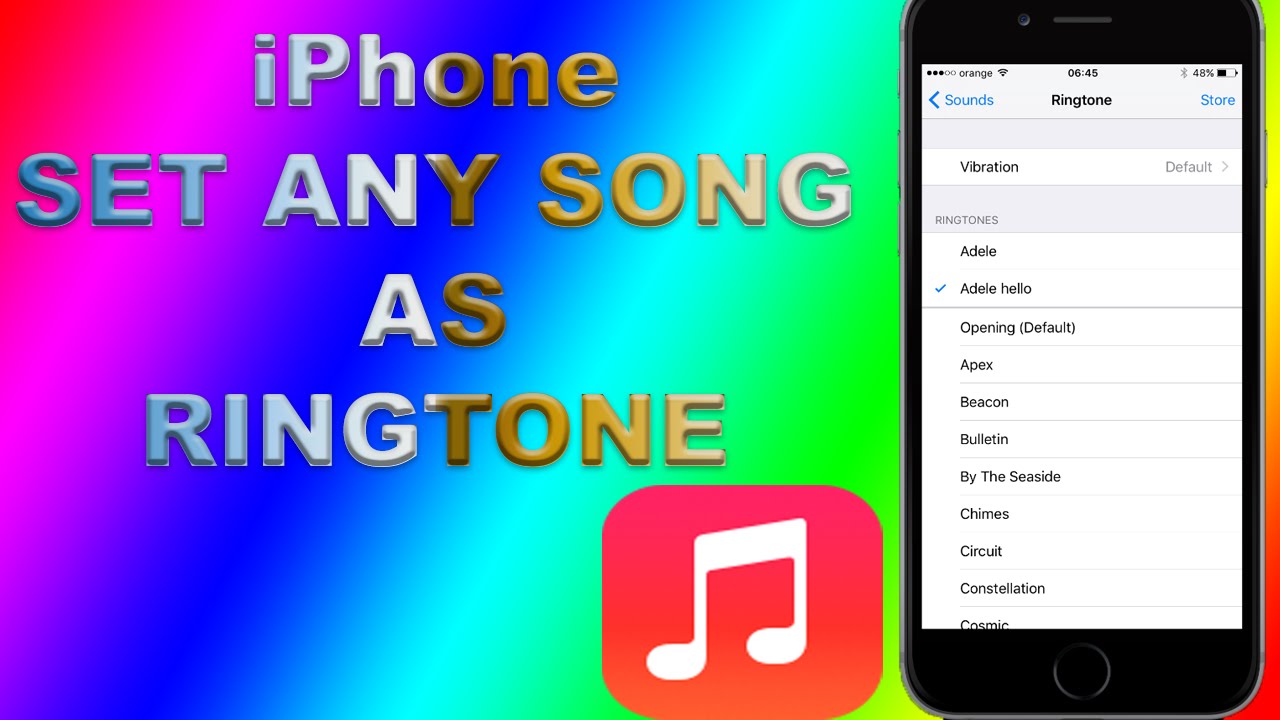 make youtube video into ringtone