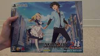 Akiba's Trip 2 Director's Cut - 10th Anniversary Edition unboxing - ASMR