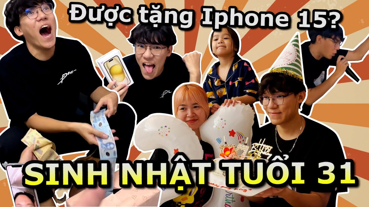 [VLOG] Tôi Sinh Nhật Tuổi 31 Được Tặng Iphone 15!! | Ping Lê