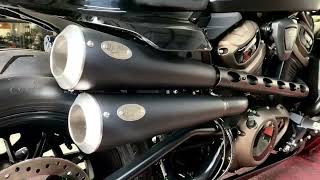 Diabolus S2 Full System Exhaust For HARLEY DAVIDSON SPORTSTER 1250S