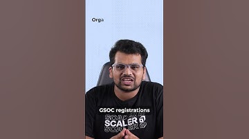 How to Get Selected in GSOC 2024? | Open Source Contribution | Google Summer of Code #shorts