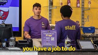 Fake Planet Fitness Employee Prank!