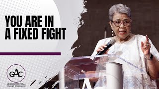 YOU ARE IN A FIXED FIGHT | Pastor Elaine Flake | Allen Worship Experience