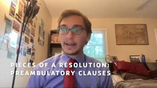 Celebrity MUN Training 2021 - Writing Your Resolution Wealth