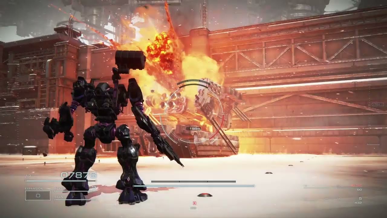 HA-T 102 Juggernaut Boss Fight | Armored Core 6 Fires of Rubicon