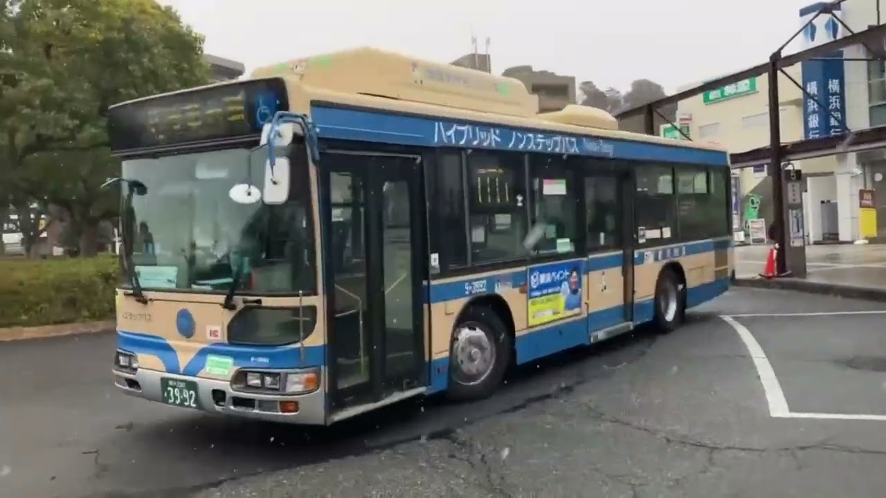 【極寒】横浜市営バスなどを雪の中で撮影してきた。