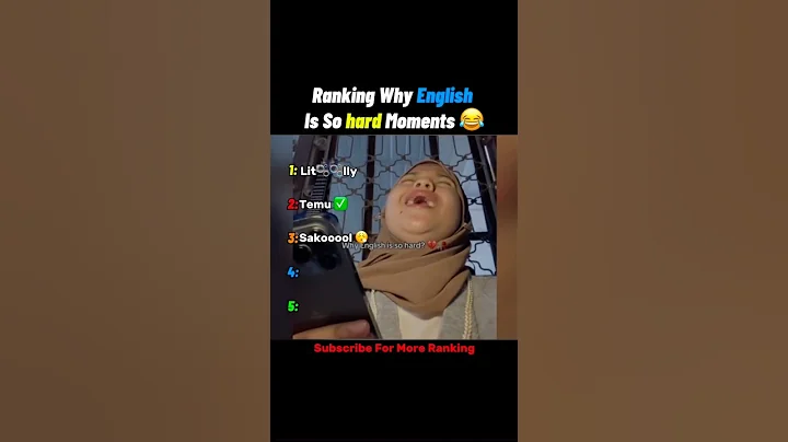 Ranking Why English Is So Hard Moments | Part 2 😂