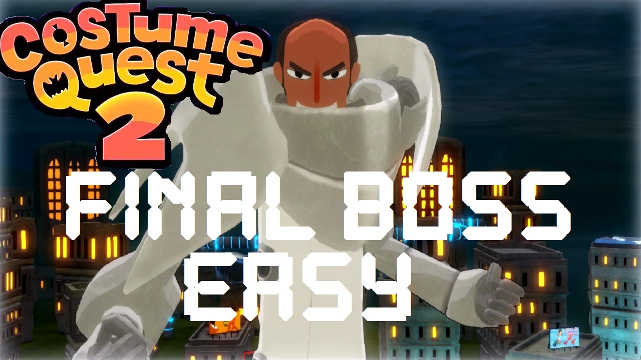 Costume Quest 2 How To Beat The Final Boss Easily YouTube