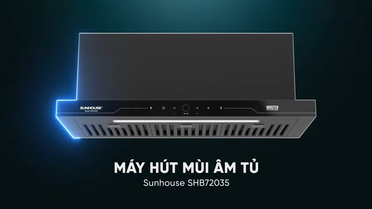 SHB72035 – MÁY HÚT MÙI ÂM TỦ ĐẲNG CẤP CHO GIA ĐÌNH HIỆN ĐẠI