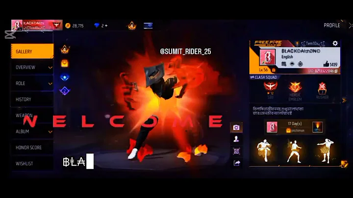 #ff gameig video vairal #vairalvideo for you  https://www.facebook.com/profile.php?id=61584596152979