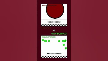 Grower VS 10 Fibonacci!#ball #simulation #Satisfying #bouncingball #fyp #number