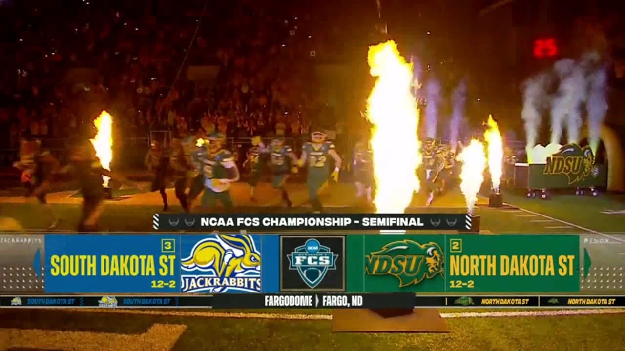 2024 NCAA FCS Championship Semifinal - South Dakota State vs North Dakota State