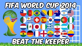 Beat The Keeper - FIFA World Cup 2014 - Marble Race screenshot 4