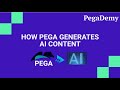 How PEGA Connects to Generative AI #pega #GenAI #pegademy