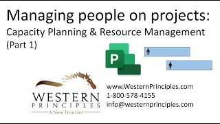 How to manage people on projects: Capacity Planning & Resource Management (Part 1)