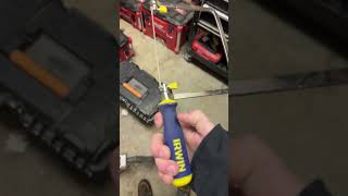 My favorite coping saw #irwin #construction #contractor #carpenter #tools #remodel #powertools