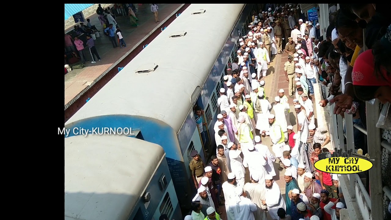 Moulana Saad Sahab Arrival to Kurnool Ijtema