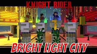 LEGO Dimensions Knight Rider Bright Light City Battle Arena Gameplay as Michael Knight
