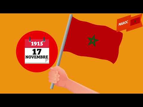 L’histoire du drapeau du Maroc 🇲🇦 - Les drapeaux du monde - Histoire & Géographie