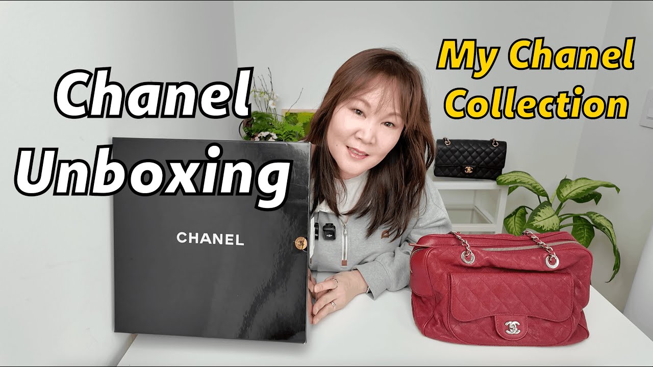 FIRST CHANEL UNBOXING on the channel | My Chanel Bag Collection 