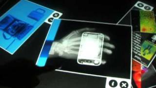 100" Multitouch Table - EM Spectrum Exhibit