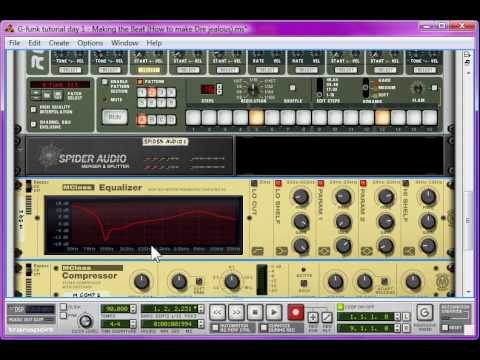 G Funk Tutorial Day 1 pt 2: Punchifying the Beat [7 day song]