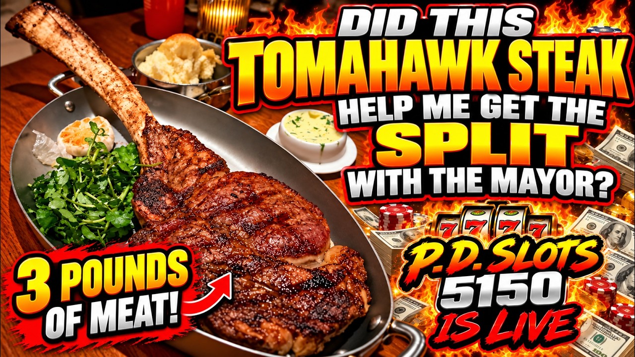 Tomahawk Steak with the Mayor