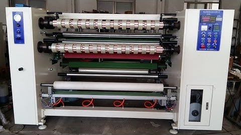 XMY008 Super Clear BOPP Tape Slitting Machine