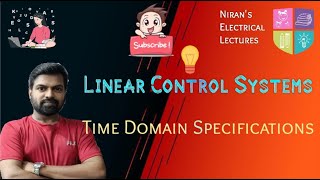 Time Domain Specifications | Linear Control Systems