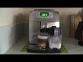 One Touch Cappuccino with Saeco Intelia