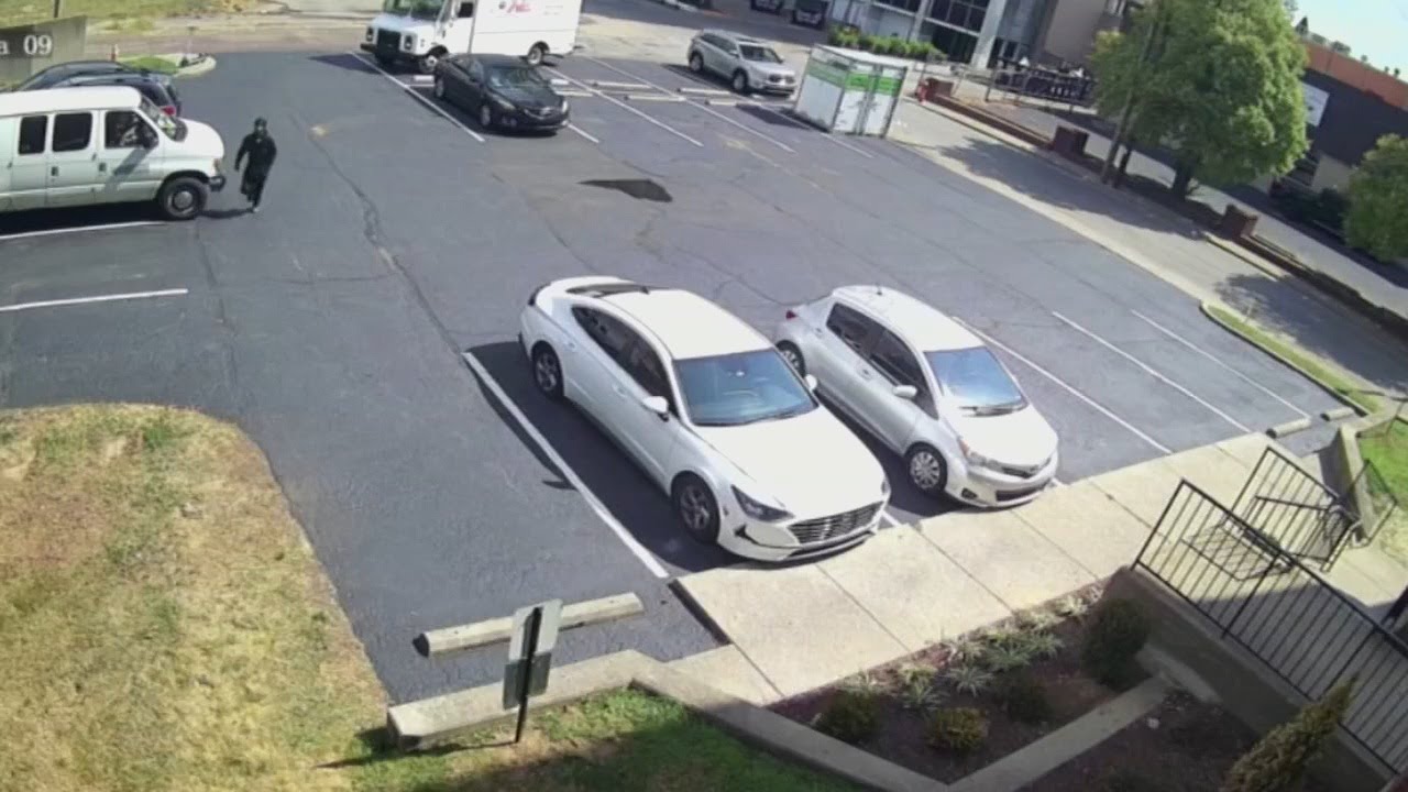 LMPD releases video of suspect fleeing scene of double shooting in Old Louisville