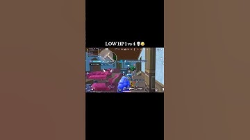 Fastest  1v4 In Bgmi    #bgmi #shortsvideo #1vs4 #bgmishorts ￼