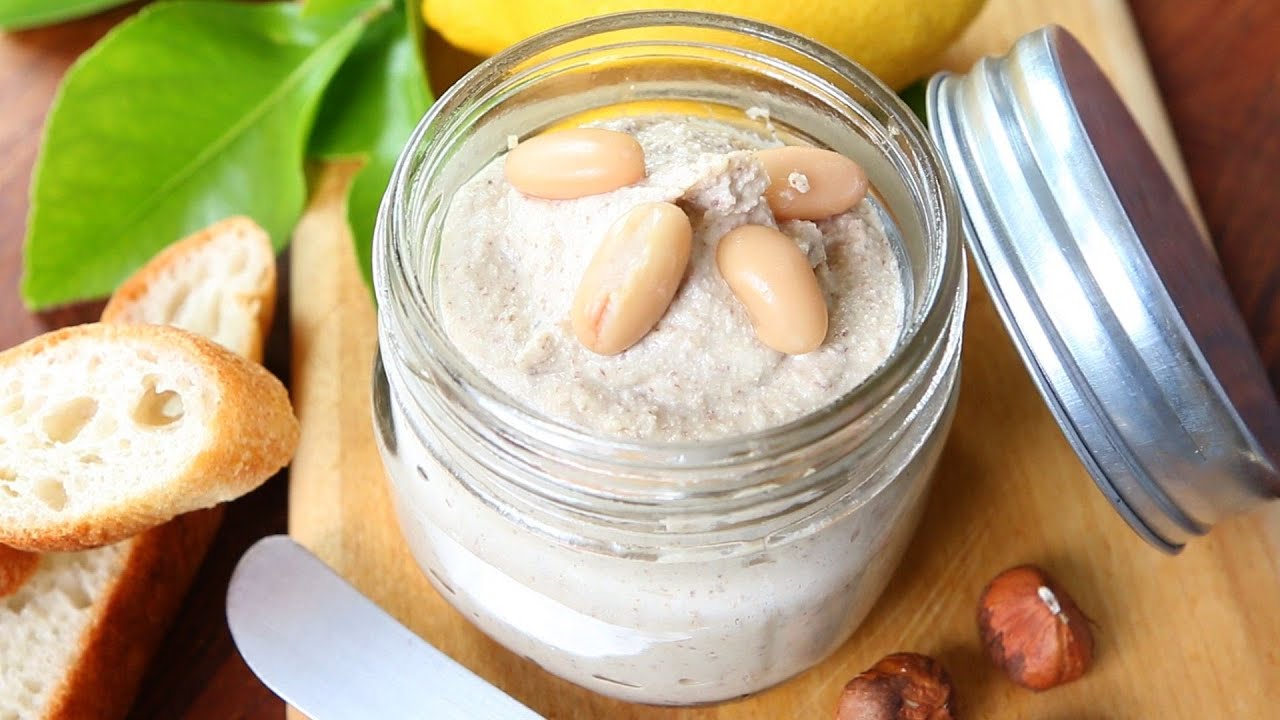 White Cannellini Bean Spread with Hazelnuts and Lemon recipe | BuonaPappa