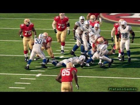 NFL 2013 Week 3 - Indianapolis Colts vs San Francisco 49ers - 2nd Qrt - Madden NFL 25 - HD