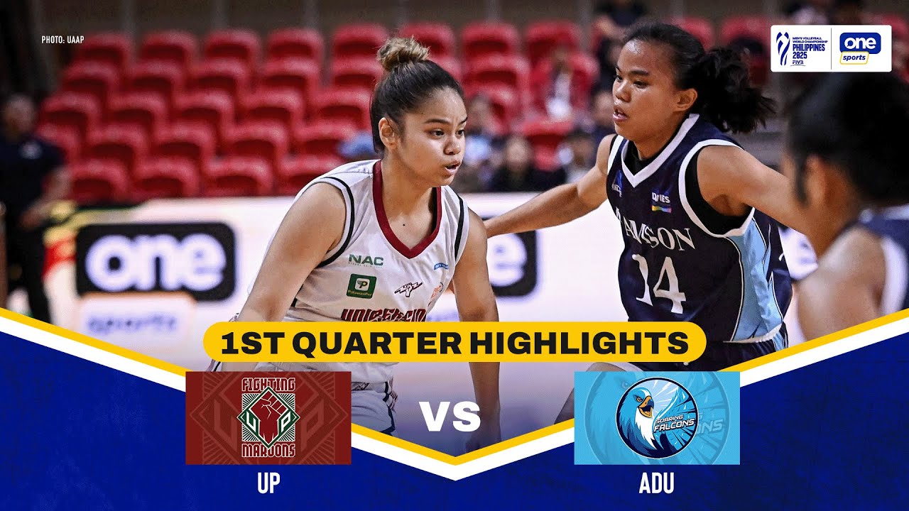 UP vs. AdU | 1ST QUARTER HIGHLIGHTS | UAAP SEASON 88 WOMEN’S BASKETBALL ...