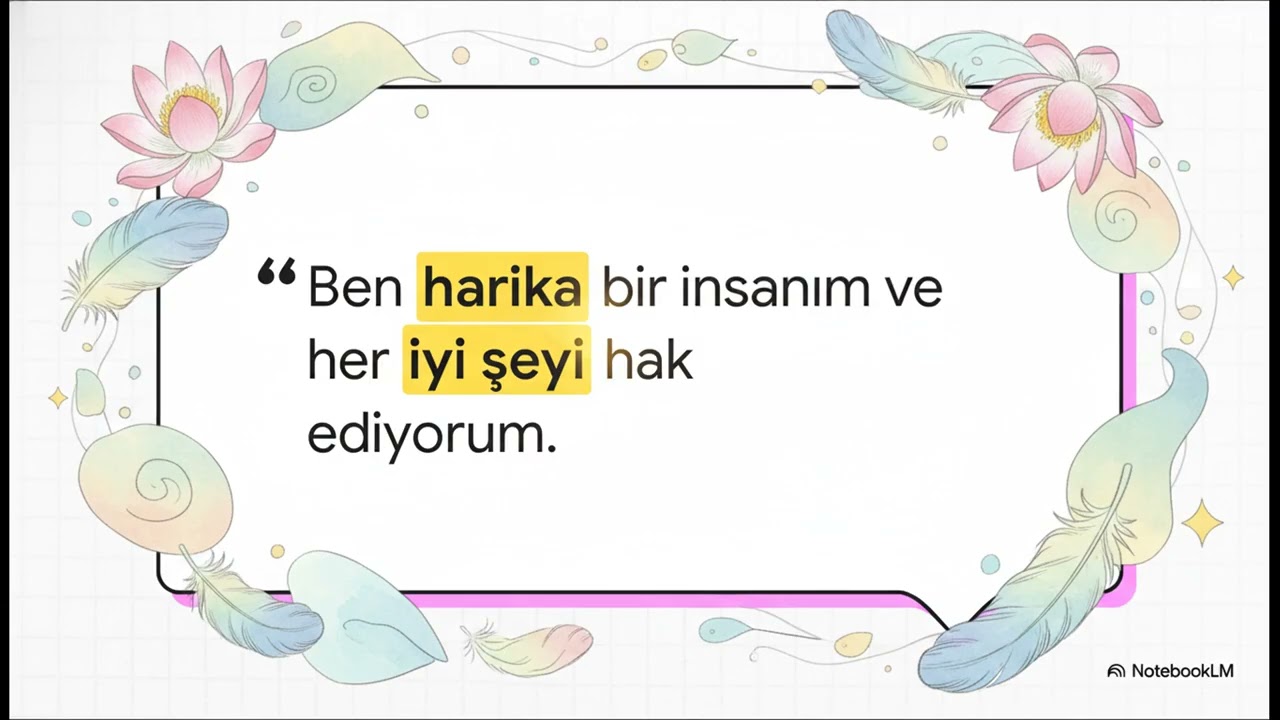 Bilinçaltını Yeniden Programlayan 23 Güçlü Olumlama | Hayatın Değişsin