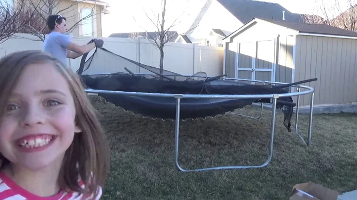 Propel 15' Trampoline with Enclosure - Setup Guide