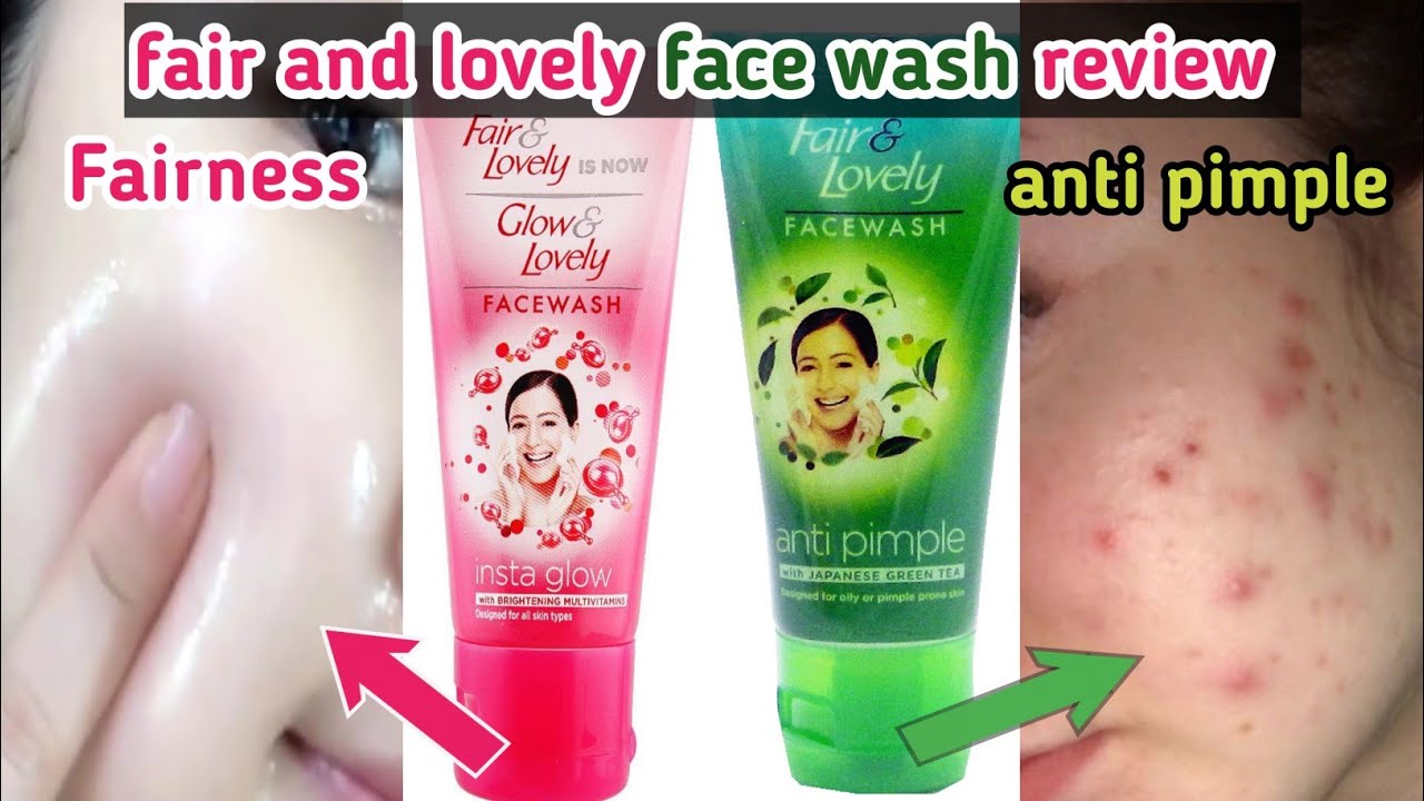 fair and lovely face wash review fair and lovely anti pimple facewash glowandlovely 