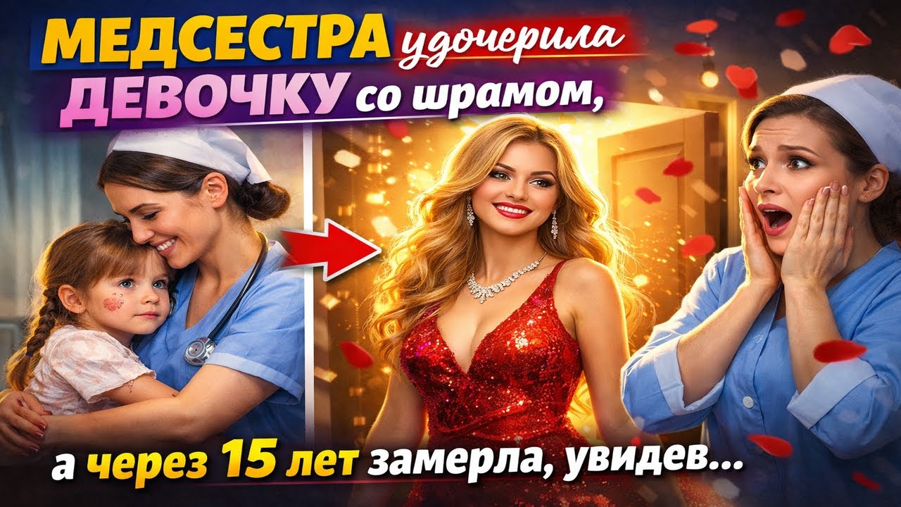 МЕДСЕСТРА удочерила ДЕВОЧКУ со шрамом, а через 15 лет замерла, увидев…