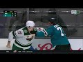 NHL Fight - Wild @ Sharks - Foligno vs Knyzhov - 22 02 2021