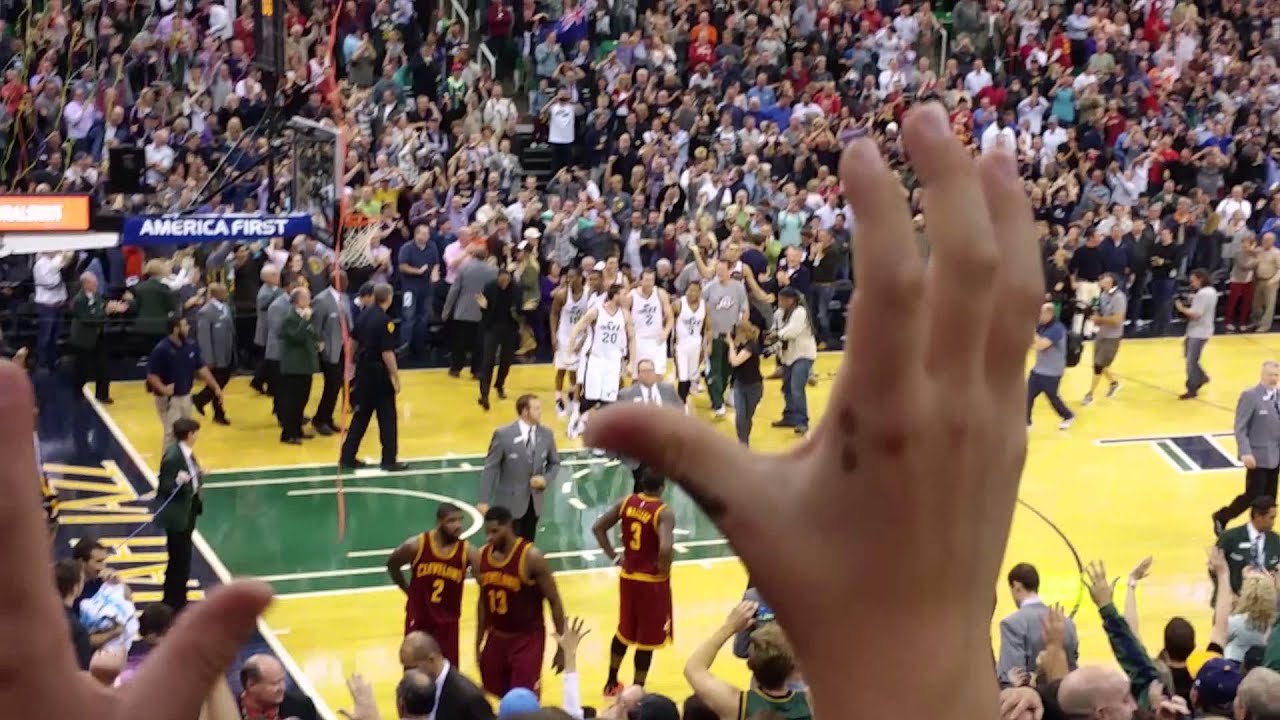 Gordon Hayward Game Winner Cavs Jazz YouTube