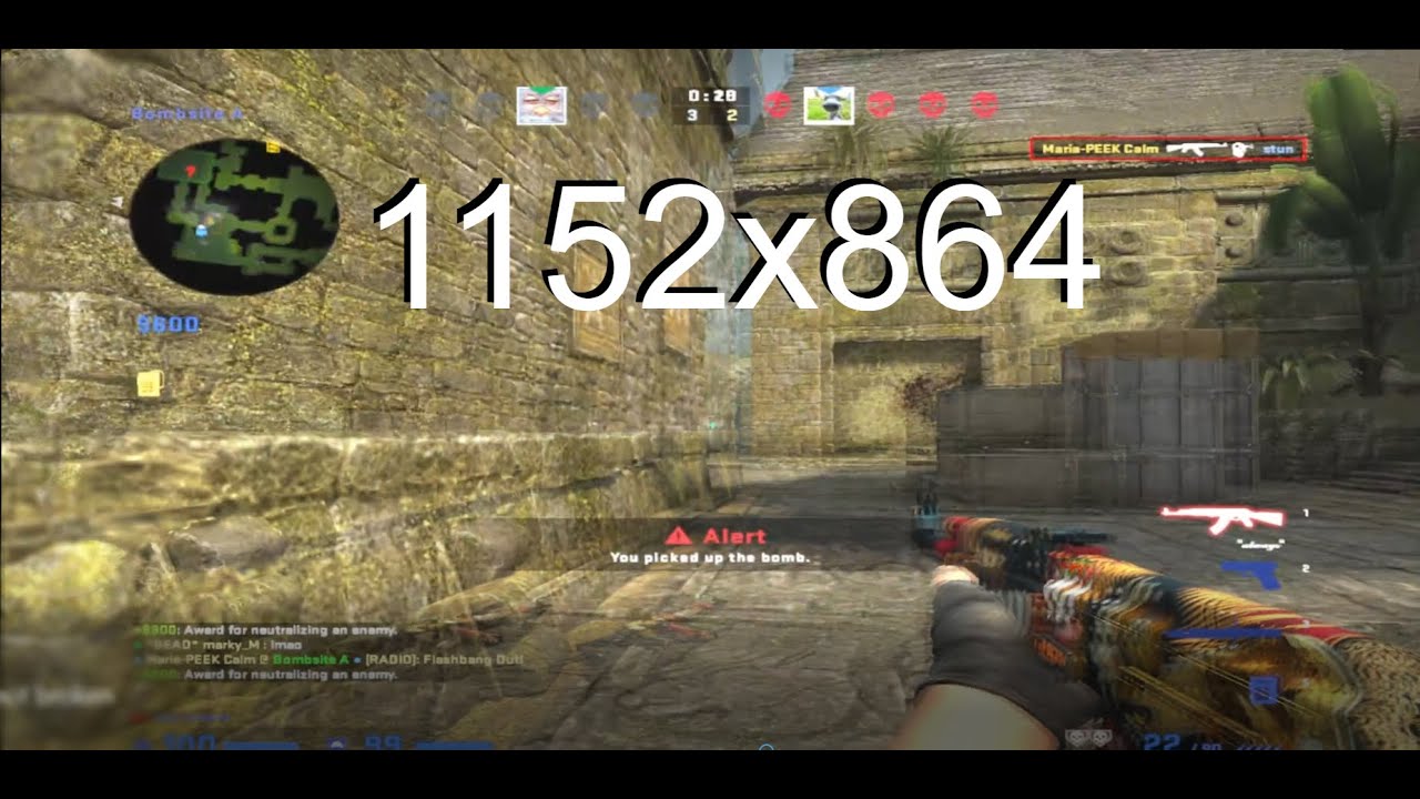 1152x864 GOD RES in CS:GO - YouTube