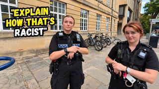 UK Cop CALMLY Exposes Auditor's Flawed Excuse For Filming Her Car!