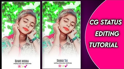 CG Status Editing//CG new status editing tutorial video//Alight Motion Video Editing Tutorial