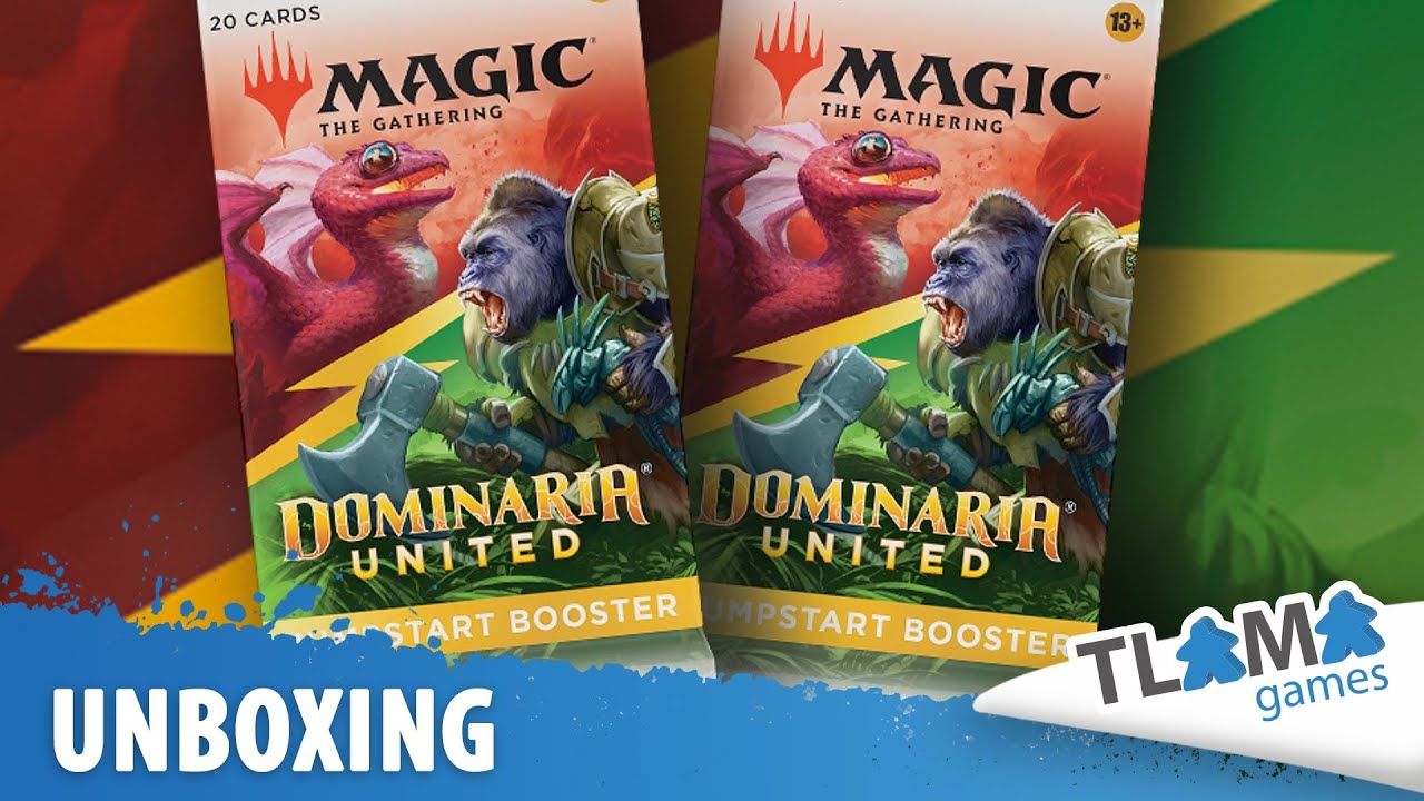 Magic The Gathering Dominaria United Jumpstart Booster Unboxing YouTube