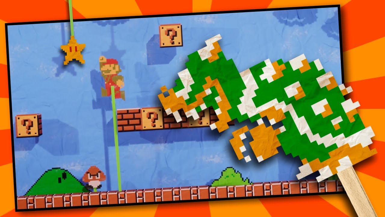 Mario papercraft deals